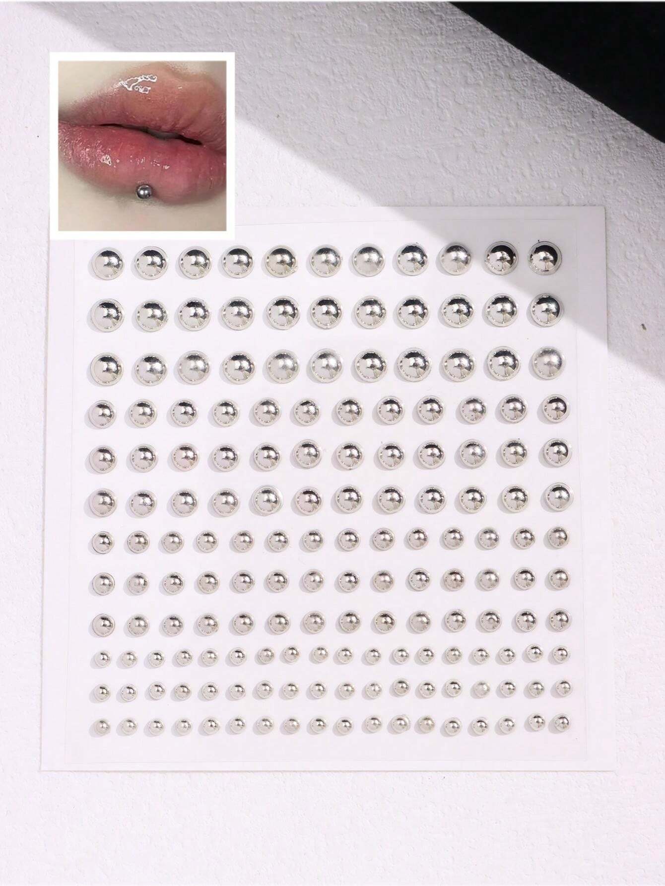 Body Jewelry Nose Ring - 165 pièces/ensemble, 3-6 mm, autocollants pour