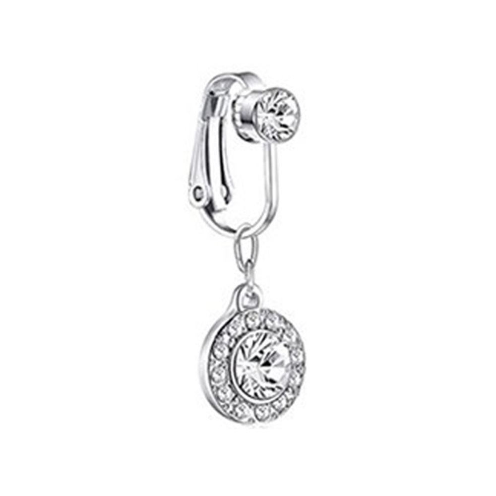 Body Jewelry Cartilage Earrings - Boucles d'oreilles papillon à clipser, faux