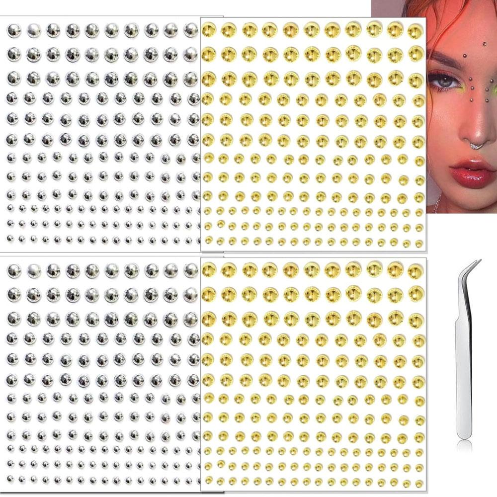 Body Jewelry Nose Ring - Lot de 661 faux piercings faciaux,
