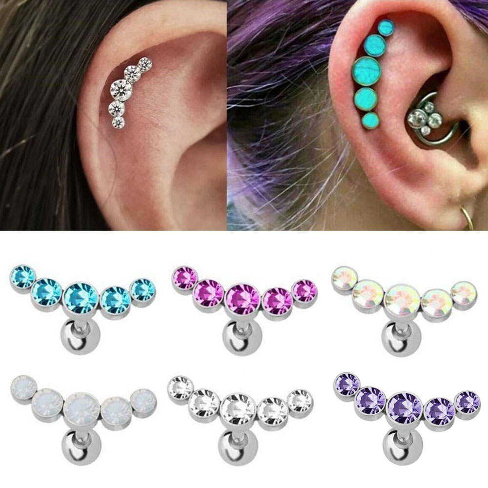 Body Jewelry Cartilage Earrings - 1 pièce Boucles d'oreilles clous en