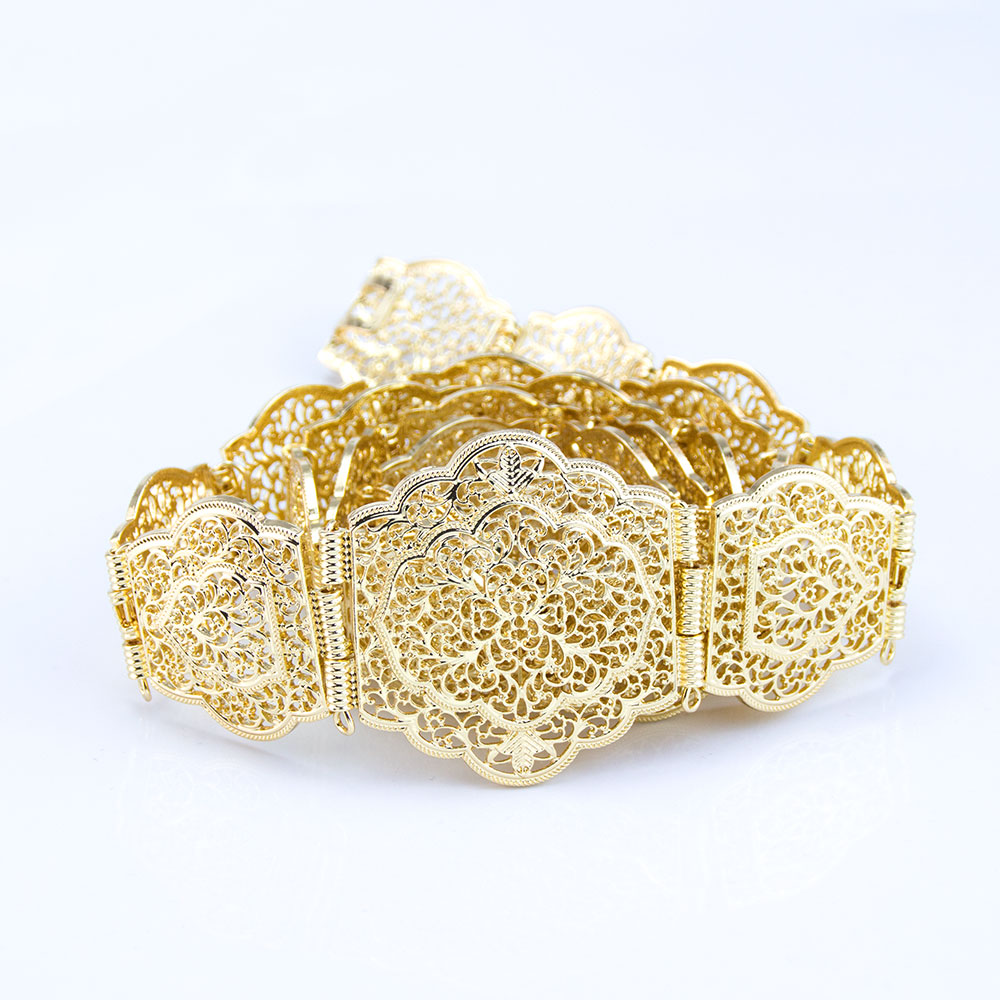 Body Jewelry Gold - Ceinture Caftan marocain Chic pour femmes,