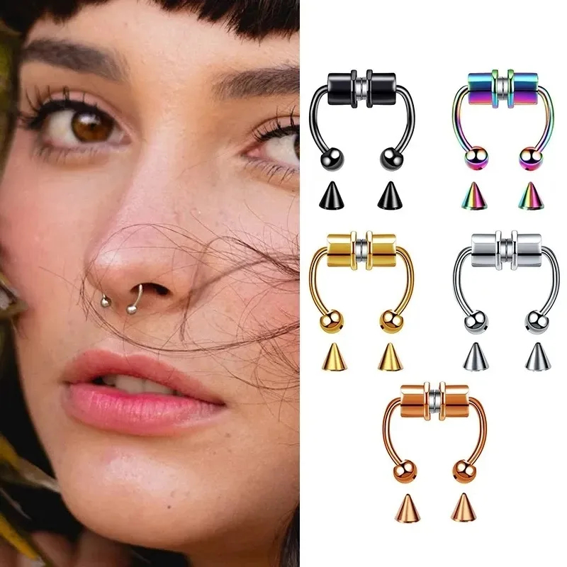 Faux anneaux de nez magnétique - Body Jewelry Nose Ring avis et prix