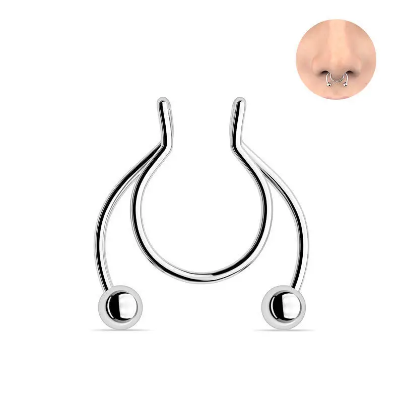 Faux anneau de nez en forme de - Body Jewelry Nose Ring avis et prix