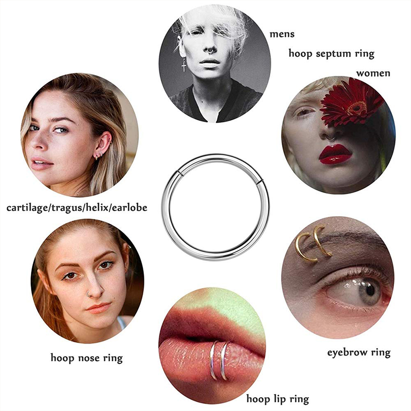 Anneaux de piercing articulés  - Body Jewelry Nose Ring avis et prix