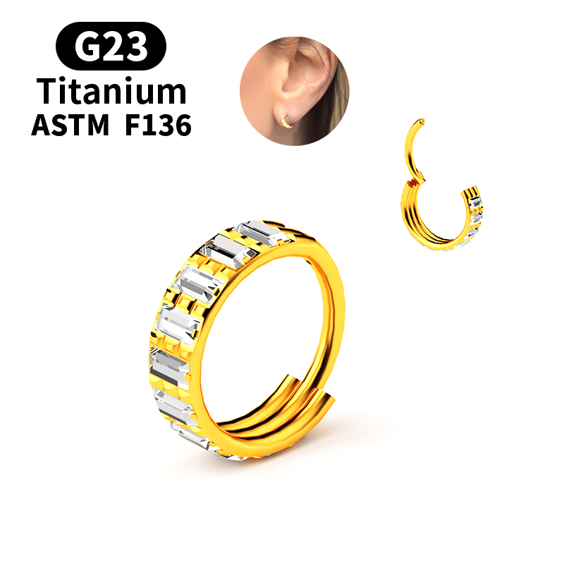 Anneau de nez articulé en tita - Body Jewelry Nipple Rings avis et prix