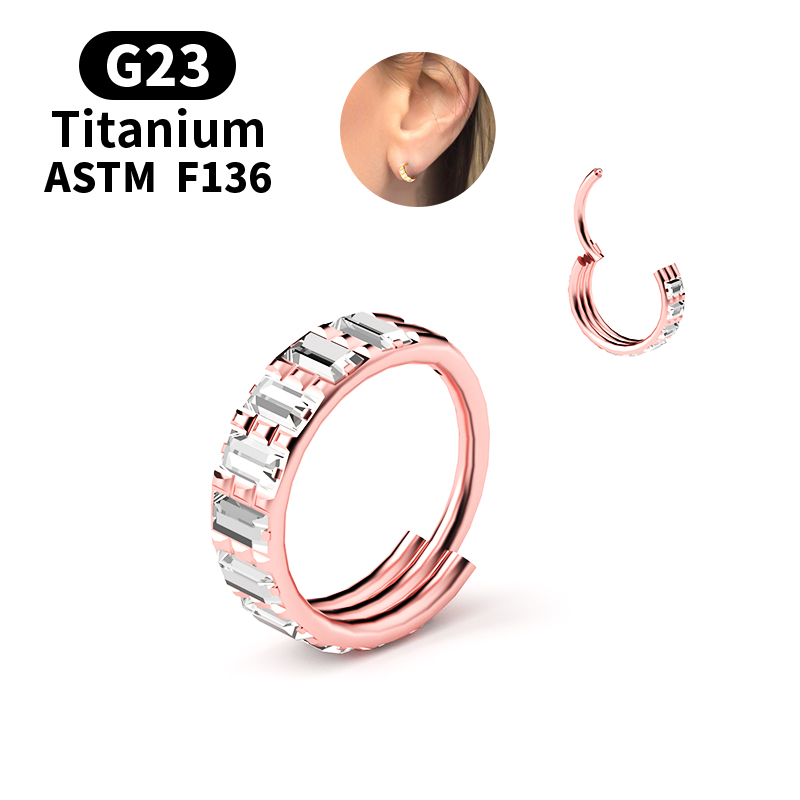 Anneau de nez articulé en tita - Body Jewelry Nipple Rings avis et prix