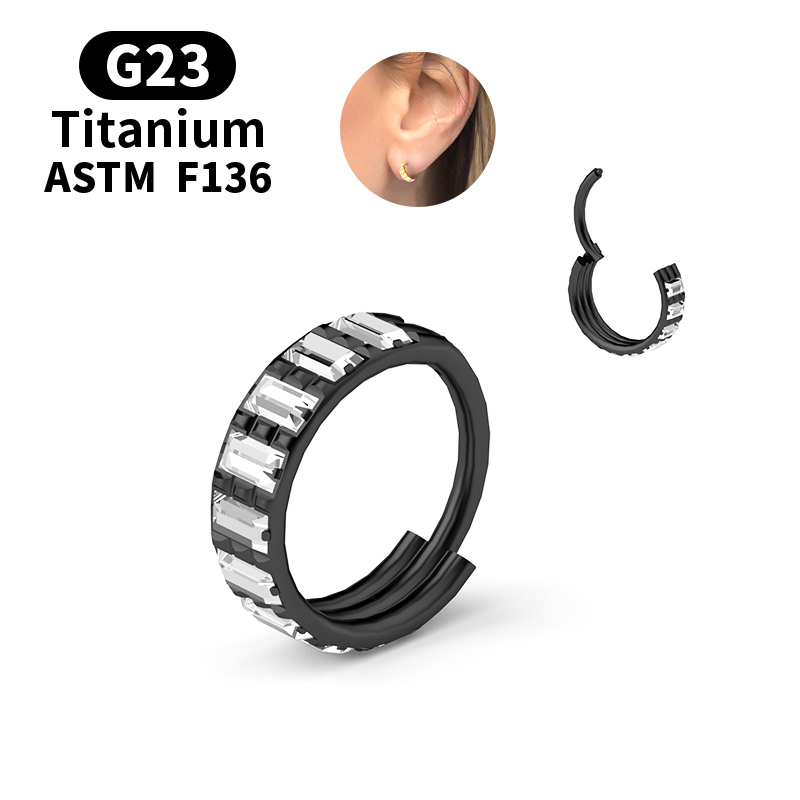 Anneau de nez articulé en tita - Body Jewelry Nipple Rings avis et prix