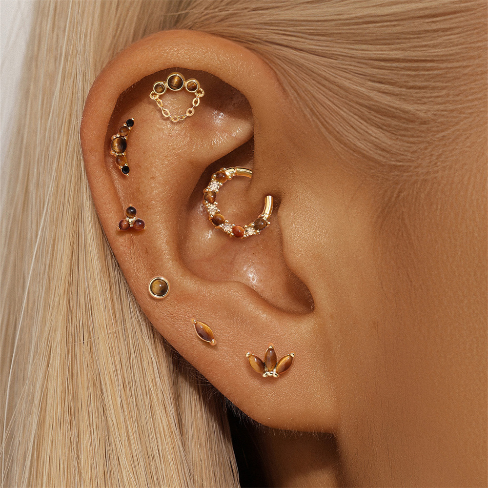 Glowhe 100% 925 argent Sterlin - Body Jewelry Cartilage Earrings avis et prix