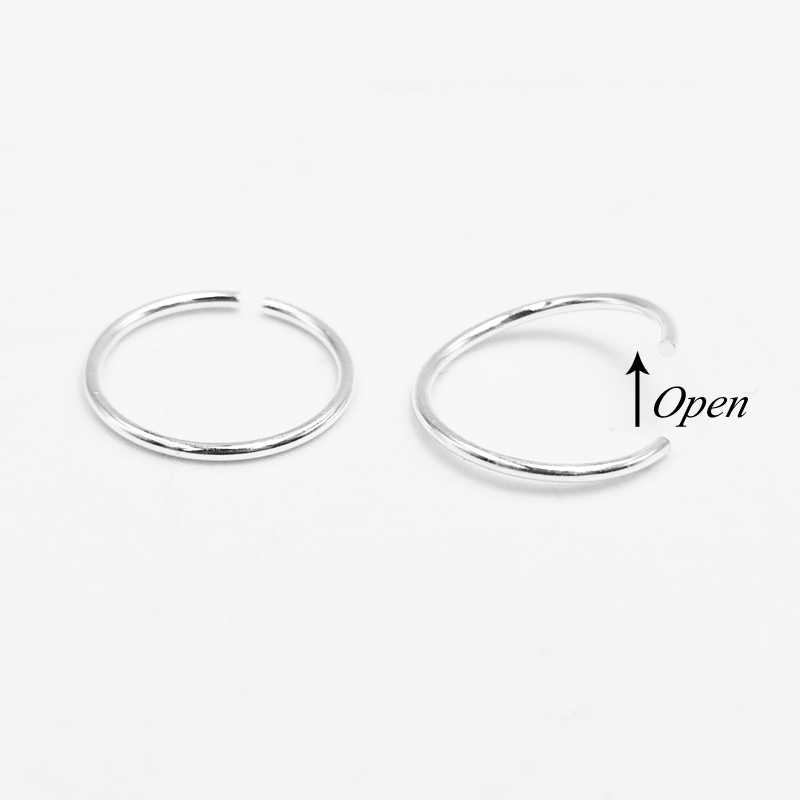 Anneau de nez en argent sterli - Body Jewelry Cartilage Earrings avis et prix