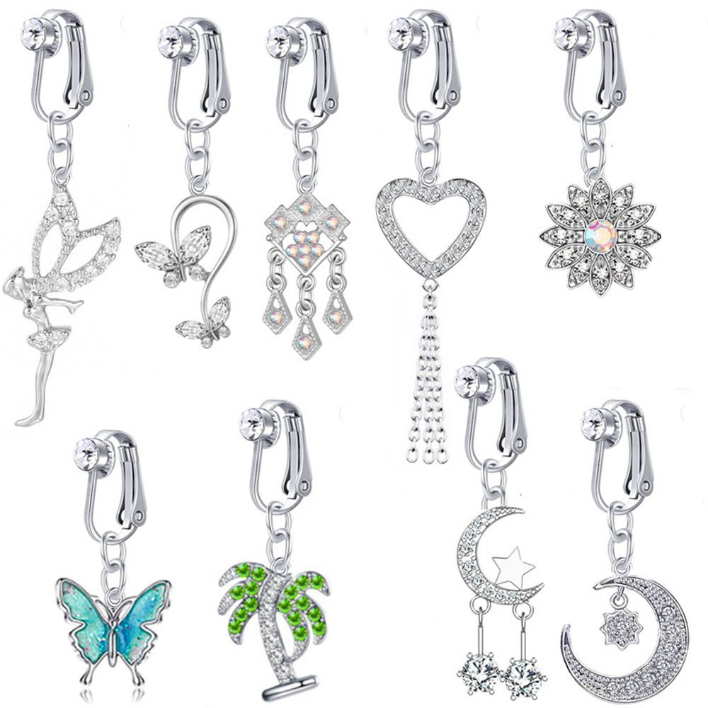 Faux Ventre Papillon Faux Pier - Body Jewelry Cartilage Earrings avis et prix