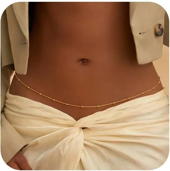 Bijoux de corps de bikini régl - Body Jewelry Gold avis et prix