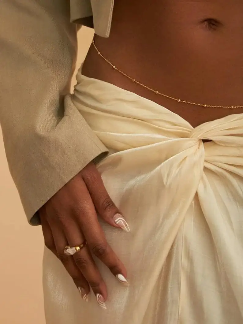Bijoux de corps de bikini régl - Body Jewelry Gold avis et prix