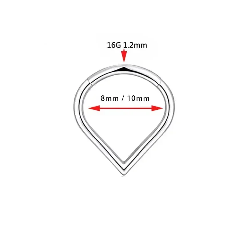 F136 titane articulé larme ann - Zoor Body Jewelry avis et prix