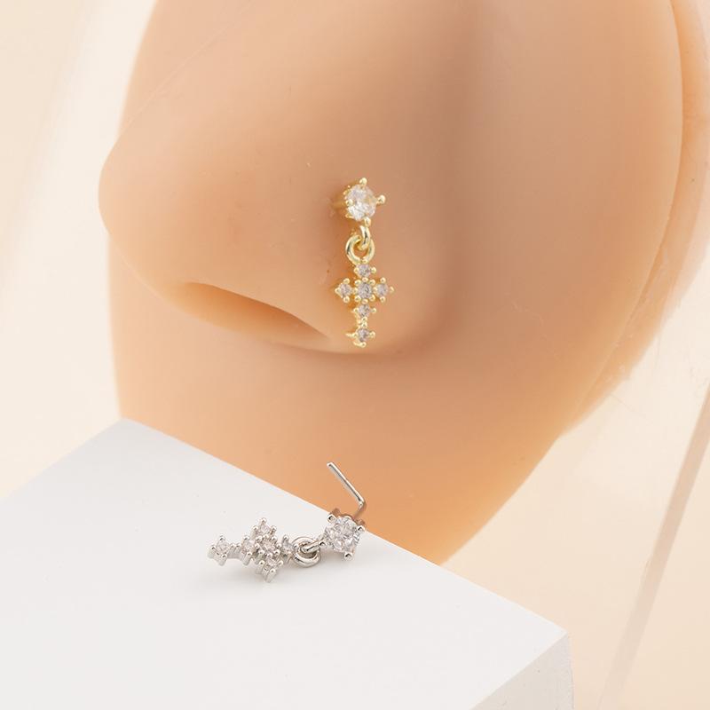 (.) Anneaux de nez pendants po - Body Jewelry Nose Ring avis et prix