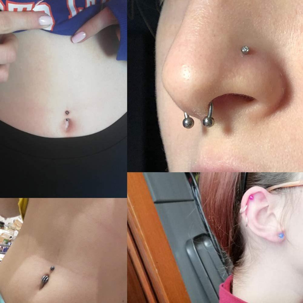 Kit de Piercing Corporel 150/1 - Body Jewelry Nipple Rings avis et prix