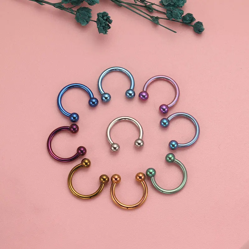 5 pièces ASTM F136 titane fer  - Zoor Body Jewelry avis et prix