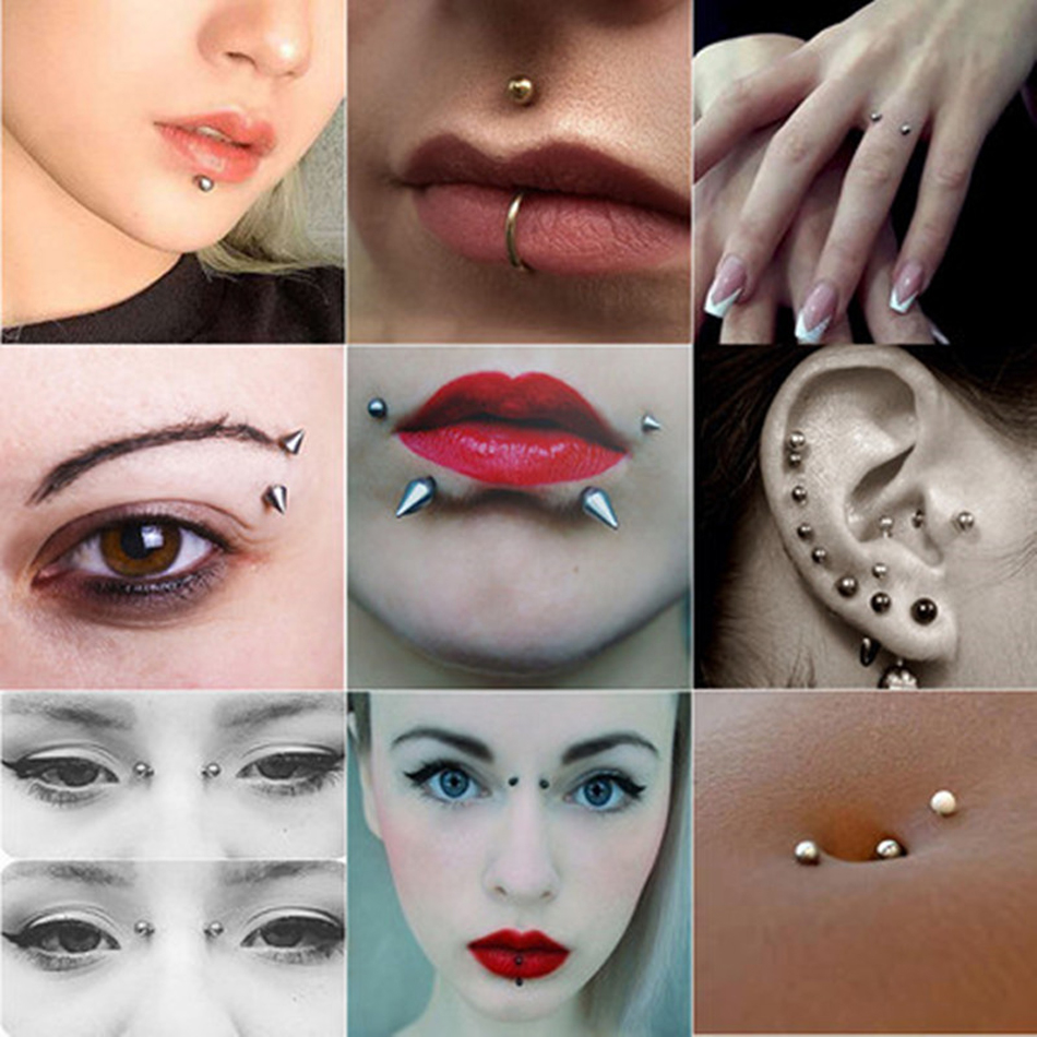 100 pcs/lot acier boucle d'ore - Body Jewelry Nipple Rings avis et prix