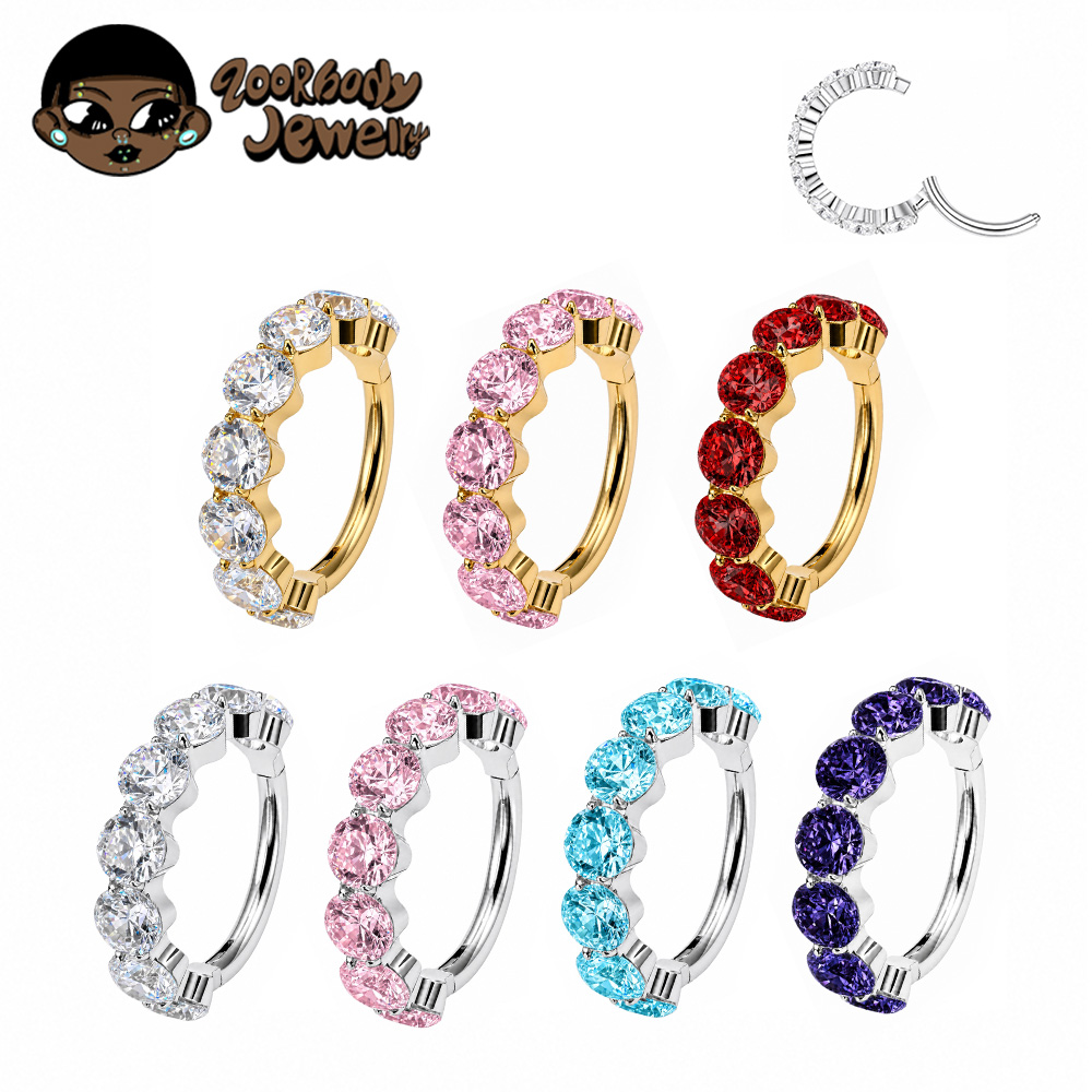 ZOOR F136 Titane Luxe Zircon A - Zoor Body Jewelry avis et prix