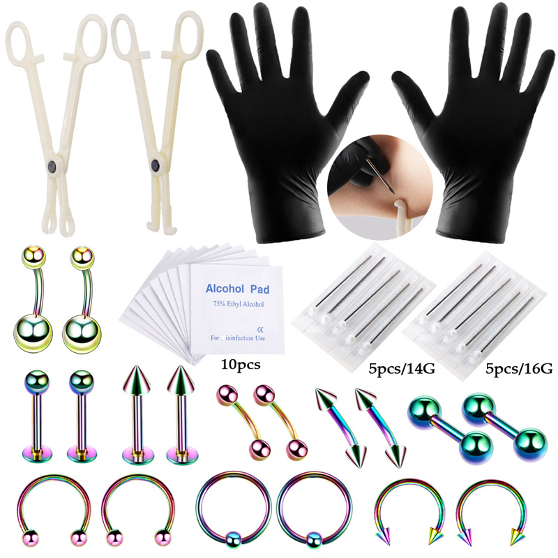 Kit d'Outils de Perçage du Cor - Body Jewelry Nipple Rings avis et prix