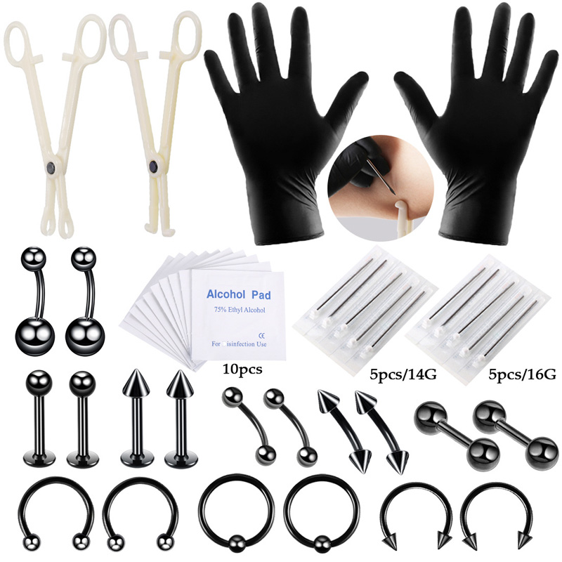 Kit d'Outils de Perçage du Cor - Body Jewelry Nipple Rings avis et prix