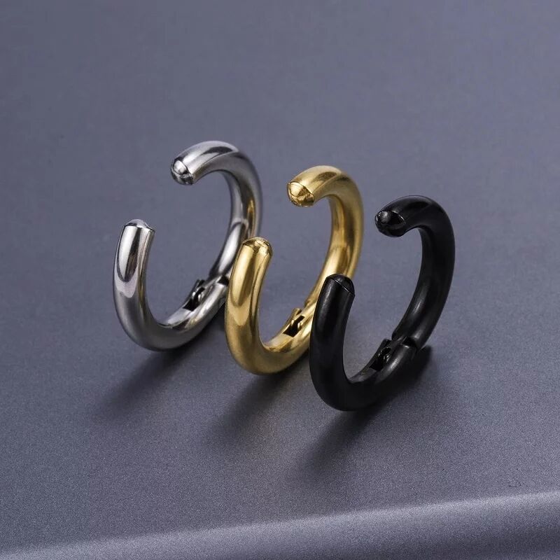 2/6 pièces fausses boucles d'o - Body Jewelry Cartilage Earrings avis et prix