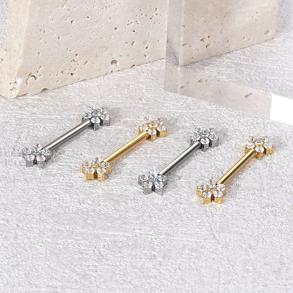 Piercing de mamelon en titane, - Body Jewelry Nipple Rings avis et prix
