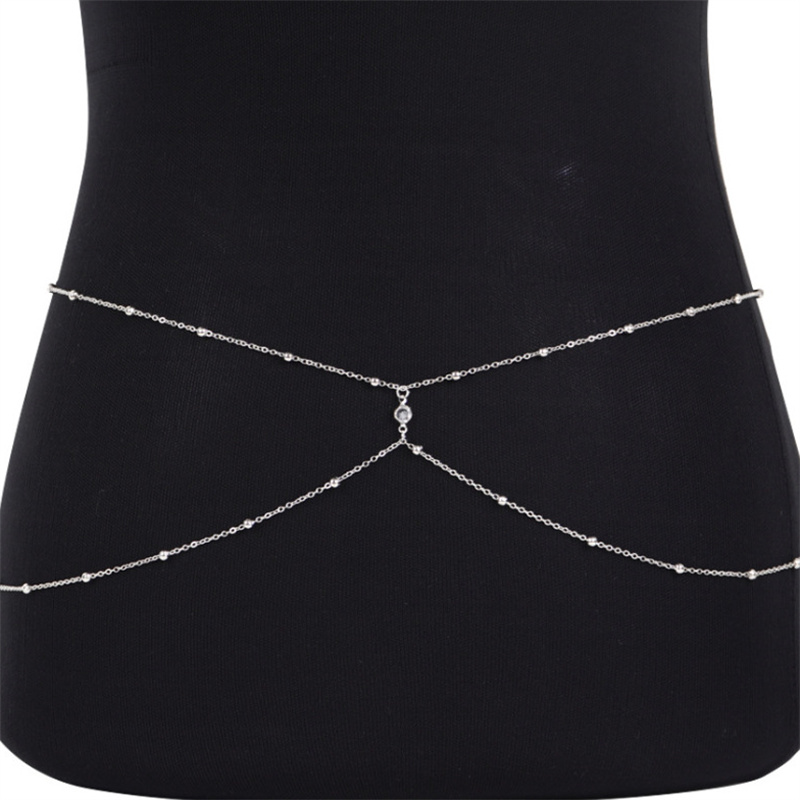 Bijoux de ventre perlés en bis - Body Jewelry Gold avis et prix
