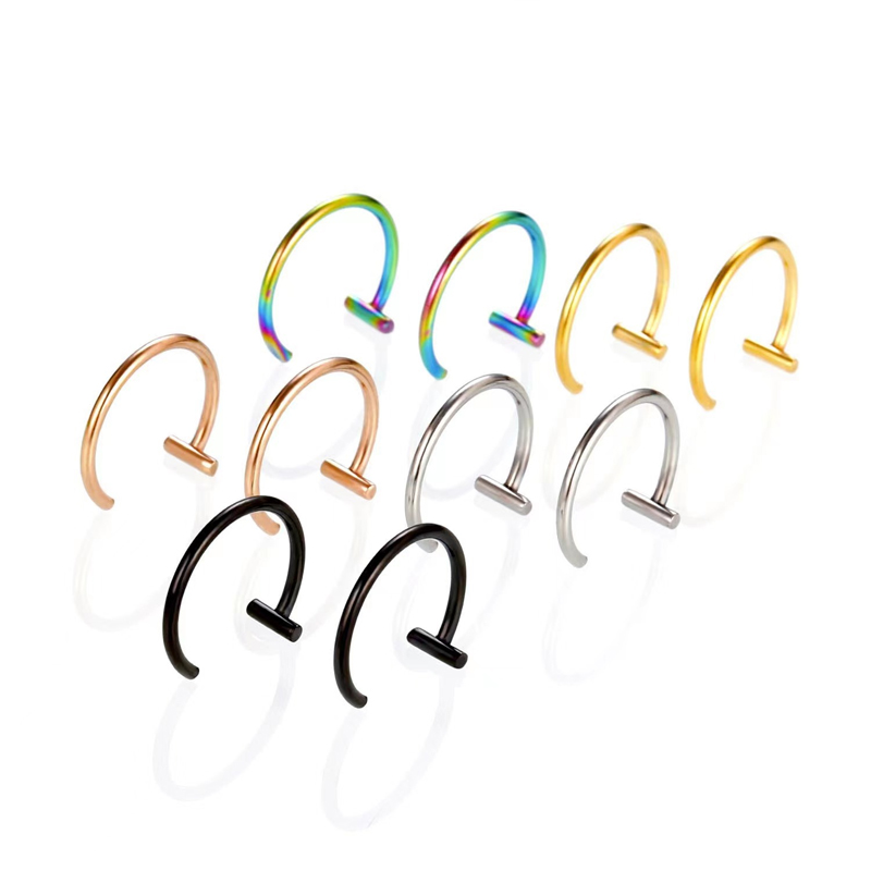 Bijoux de piercing en acier ch - Body Jewelry Cartilage Earrings avis et prix