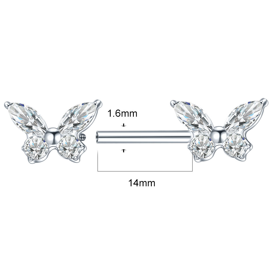 1 pièce Barbell de piercing po - Body Jewelry Nipple Rings avis et prix