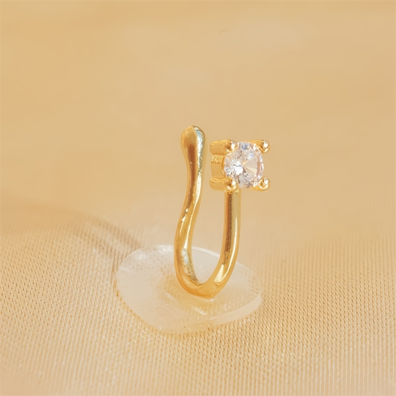 Anneau de nez rond en Zircon N - Body Jewelry Nose Ring avis et prix