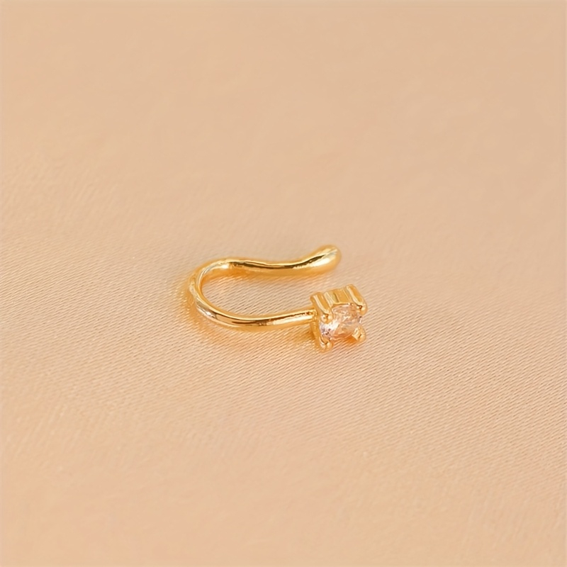 Anneau de nez rond en Zircon N - Body Jewelry Nose Ring avis et prix