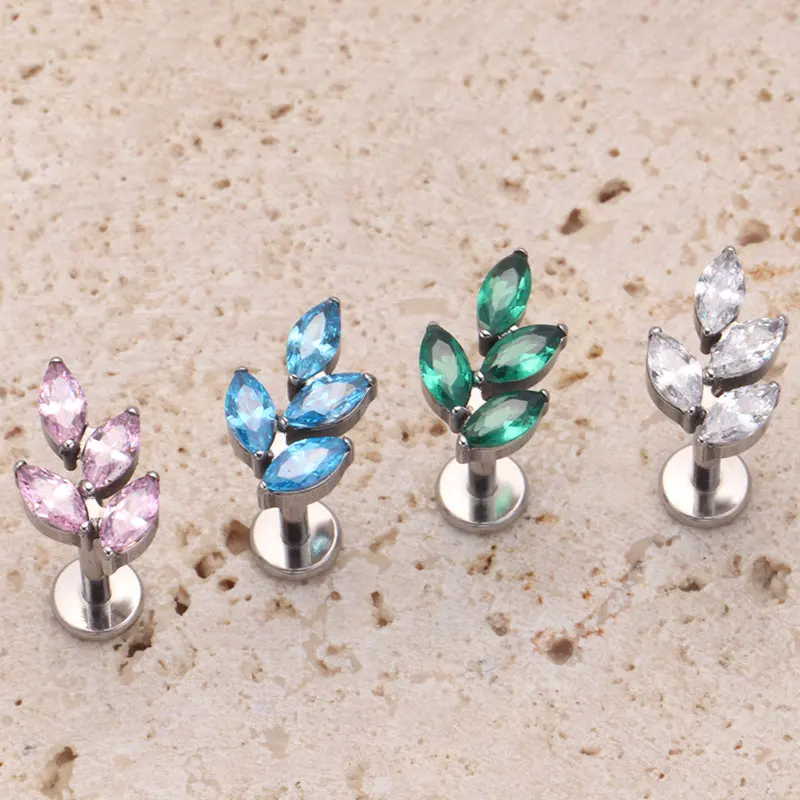 G23 titane gemme CZ oreille co - Zoor Body Jewelry avis et prix