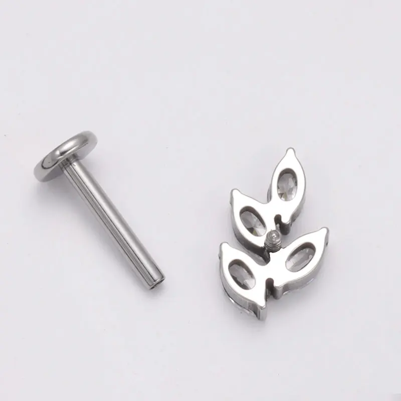 G23 titane gemme CZ oreille co - Zoor Body Jewelry avis et prix