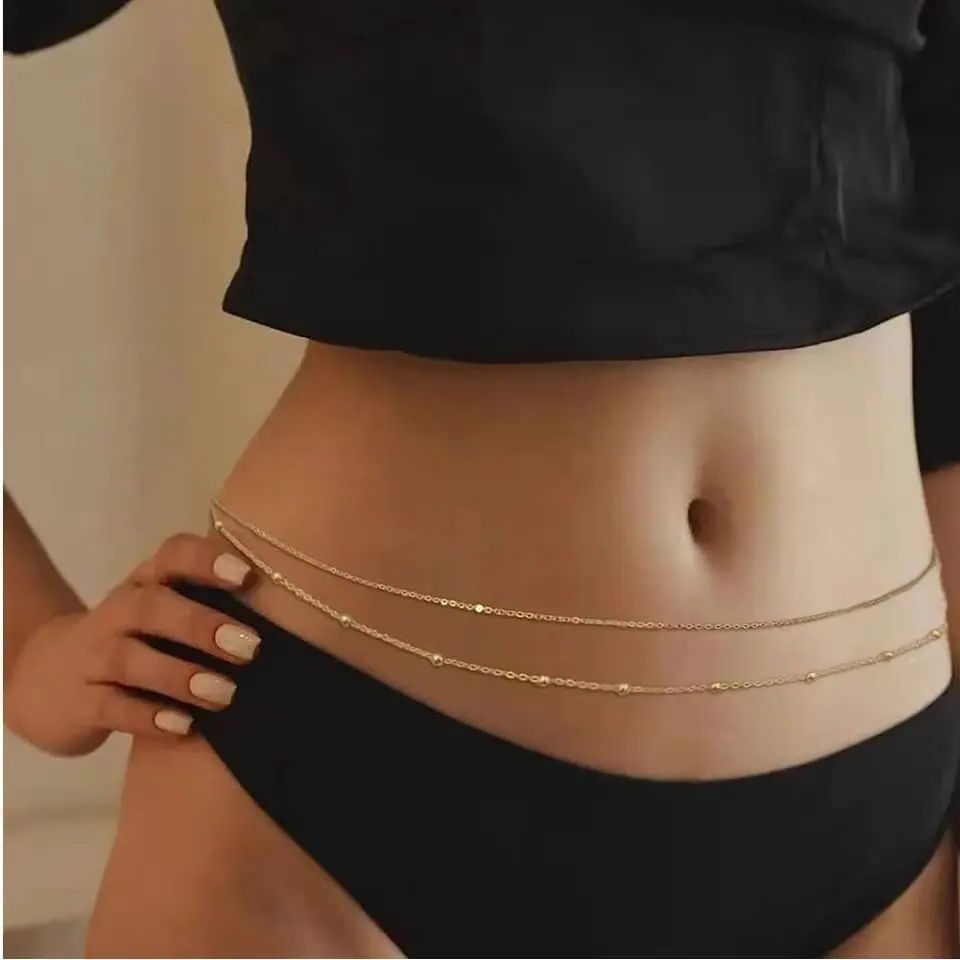 HipHop – chaînes de ventre Dou - Body Jewelry Gold avis et prix