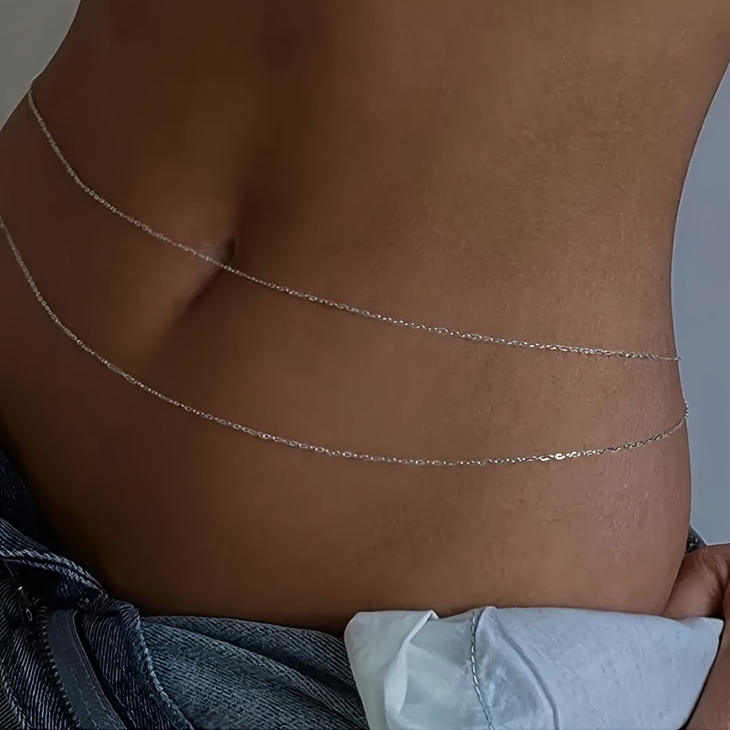 Ceinture chaîne en métal doré  - Body Jewelry Gold avis et prix