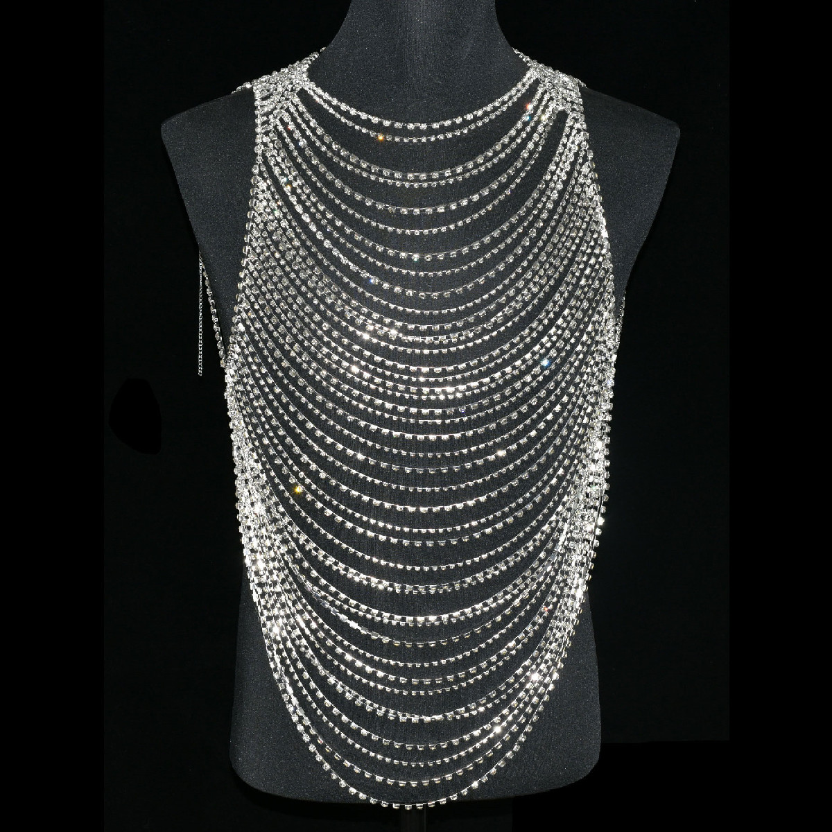 Sous-vêtements luxueux avec ch - Body Jewelry Gold avis et prix
