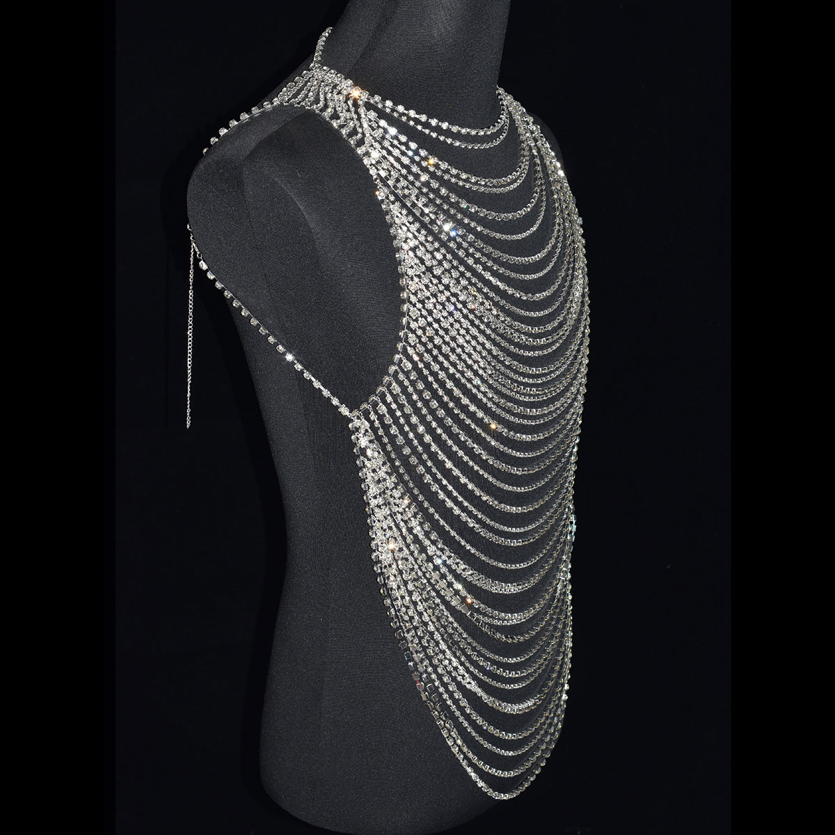Sous-vêtements luxueux avec ch - Body Jewelry Gold avis et prix