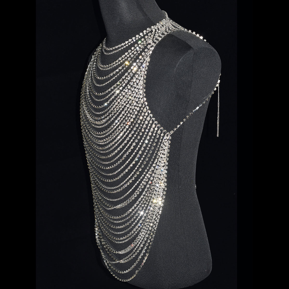 Sous-vêtements luxueux avec ch - Body Jewelry Gold avis et prix